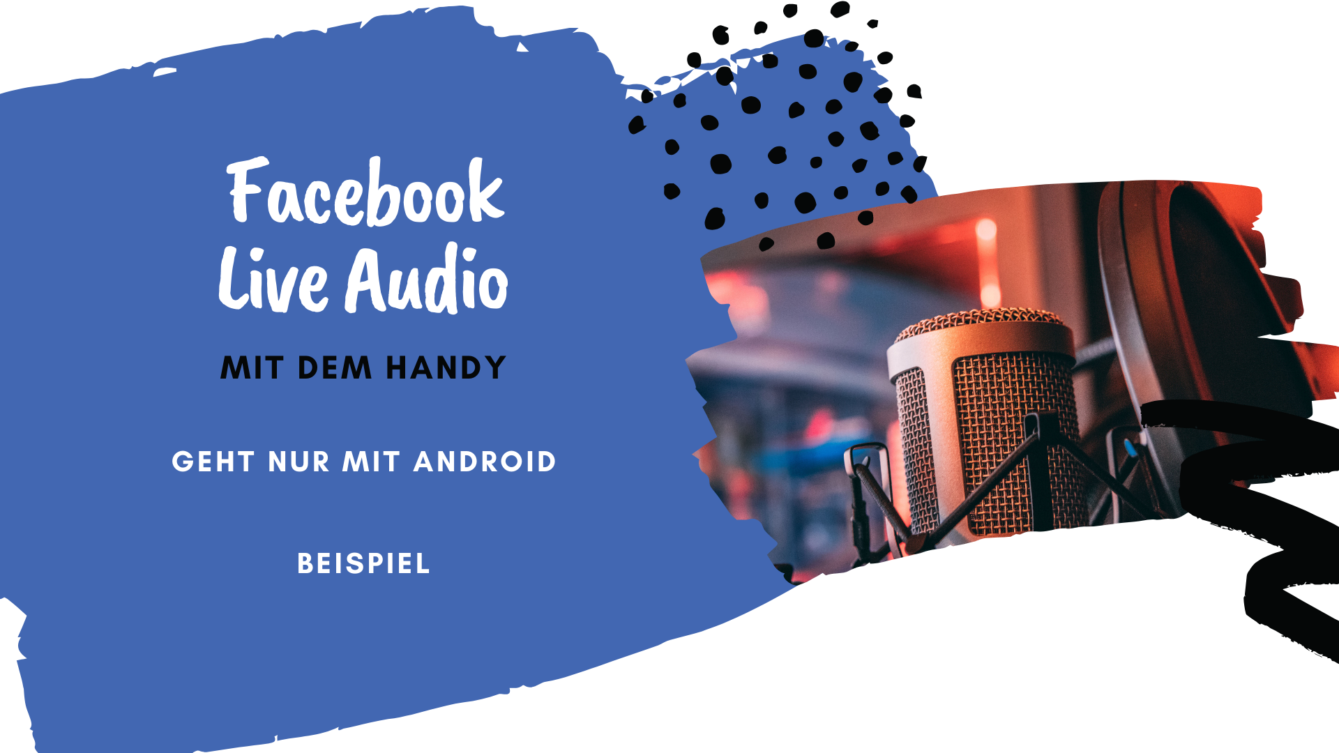 Facebook Live Audio - Rede Ueber Einen Guten Moment Den Es Gab Bei Dir