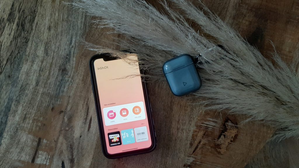 iphoneXR Video Hochformat schneiden - App InShot