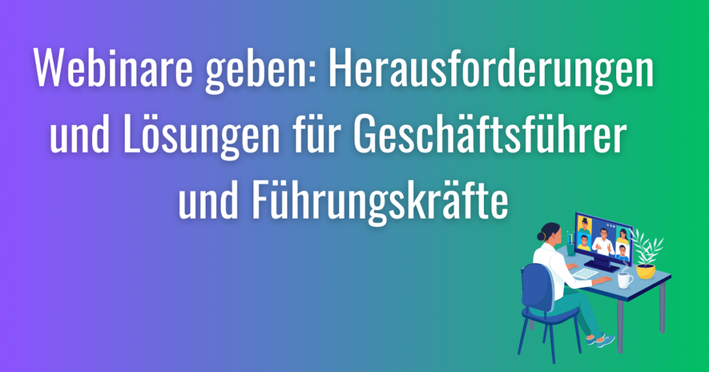 Ein Webinar ist ein Online-Seminar, bei dem Inhalte live über das Internet präsentiert und erklärt werden. Teilnehmer können interaktiv Fragen stellen und mit dem Moderator in Echtzeit kommunizieren.